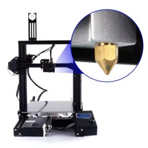 0.6mm Mk8 Brass Nozzle - 3mm Filament